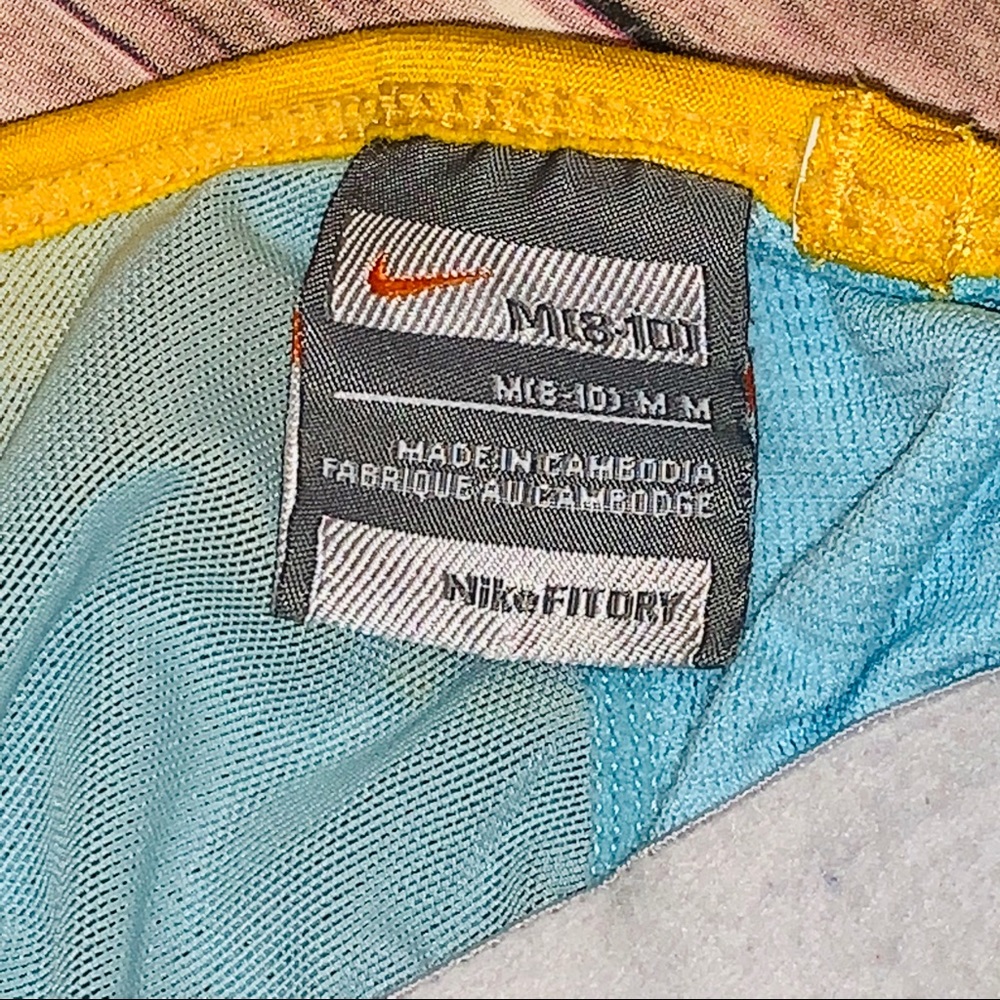 Nike Fit Dry Womens Aqua Top Tank Top Sz M 8-10 - Picture 6 of 8